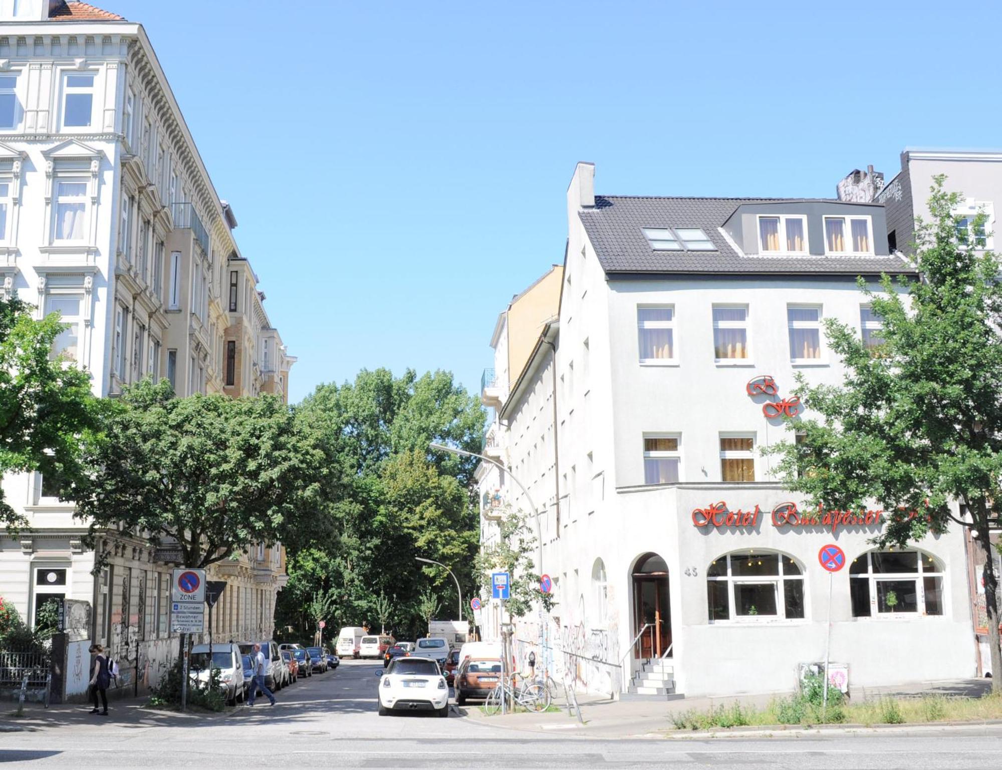 Hotel Budapester Hof ハンブルク エクステリア 写真